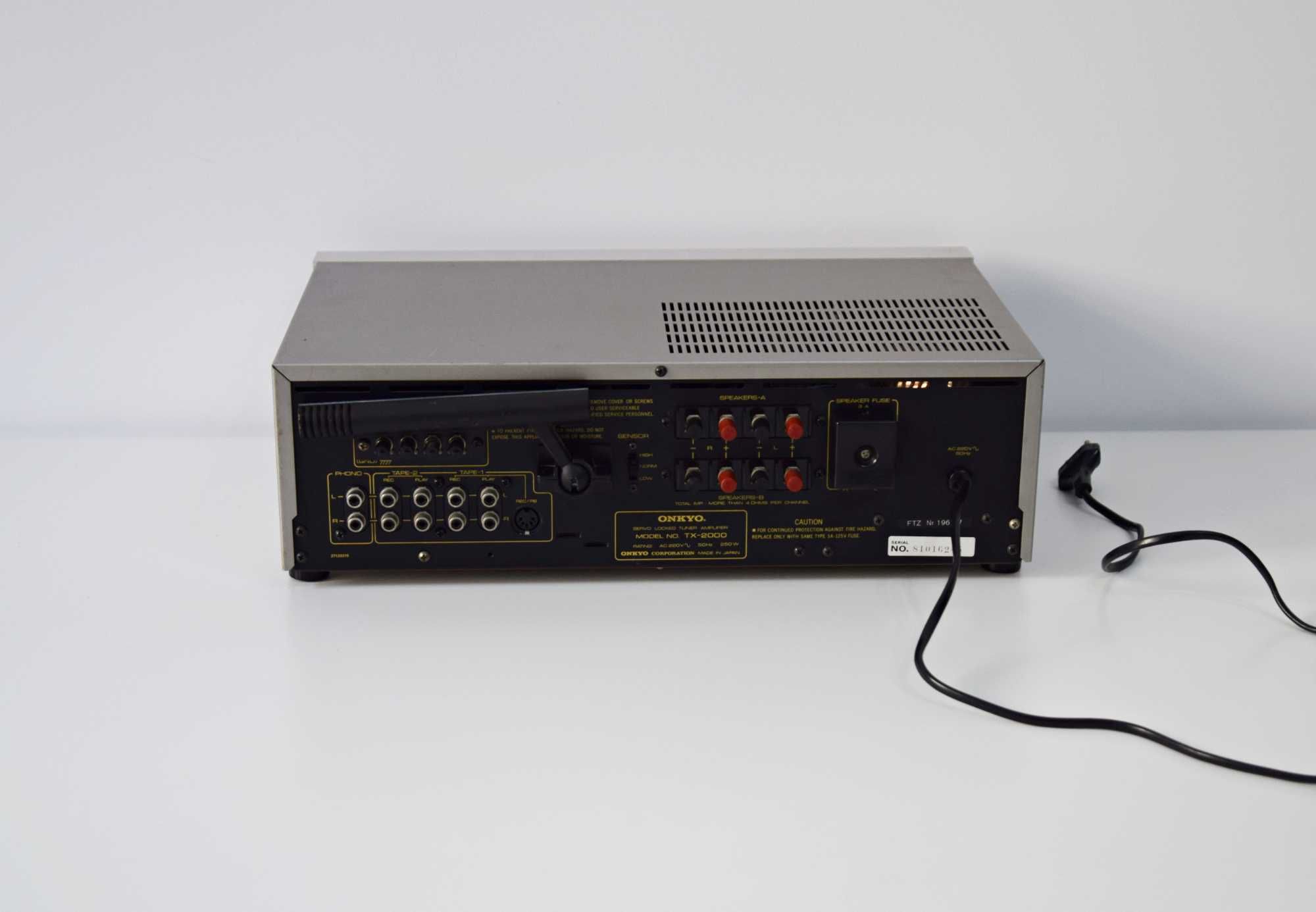 Amplificator Onkyo TX-2000, vintage