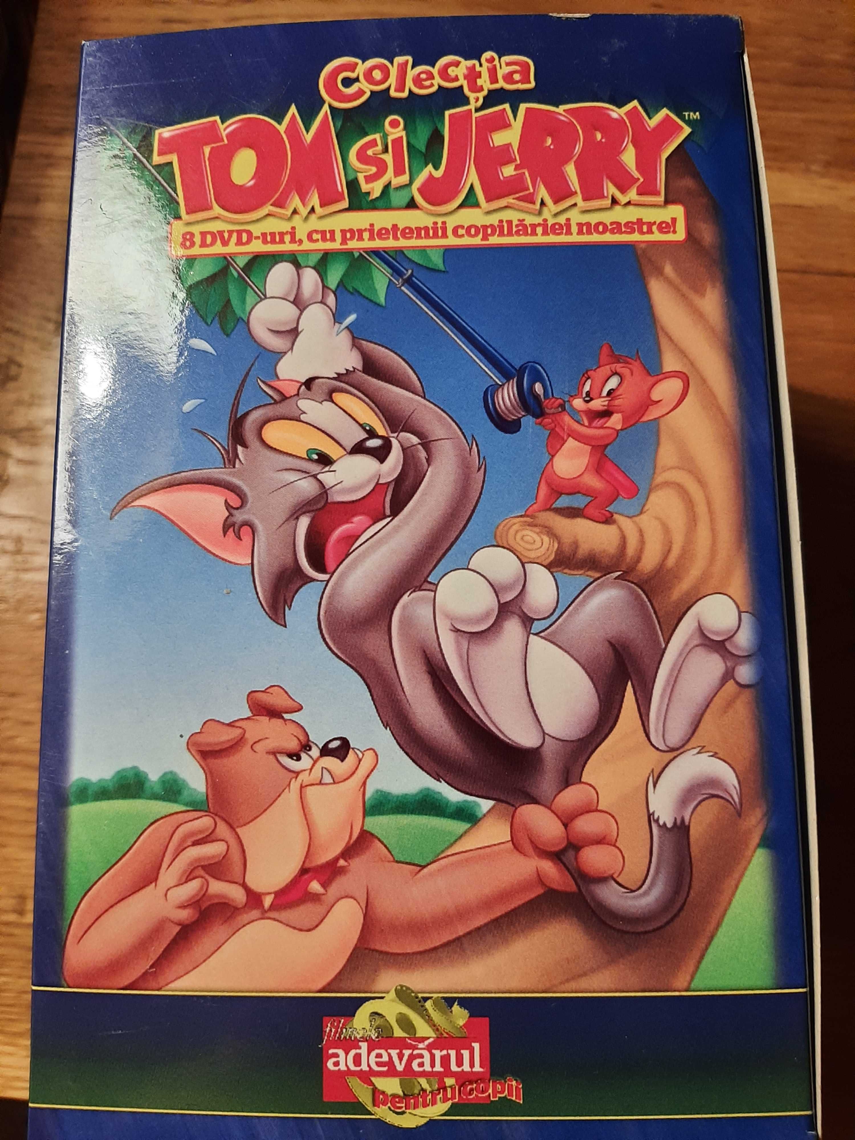 DVD Tom si Jerry vol. 1-8 colectia Adevarul
