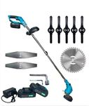 Trimmer pe acumulator BROMAN , 2 acumulatori 38 V, 8 accesorii ..