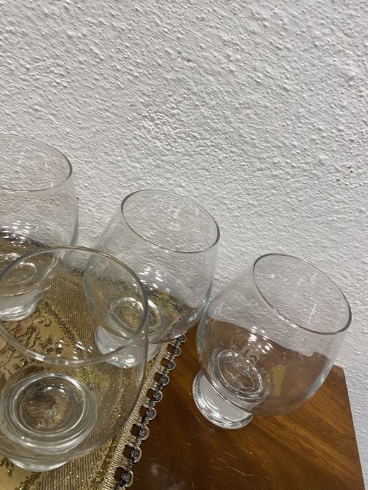 Френски комплект рекламни чаши за бира