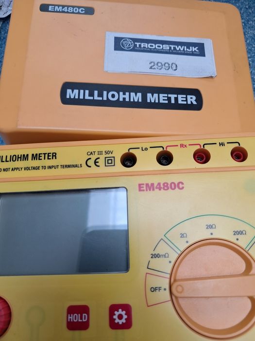 Milliohm Meter EM 480C