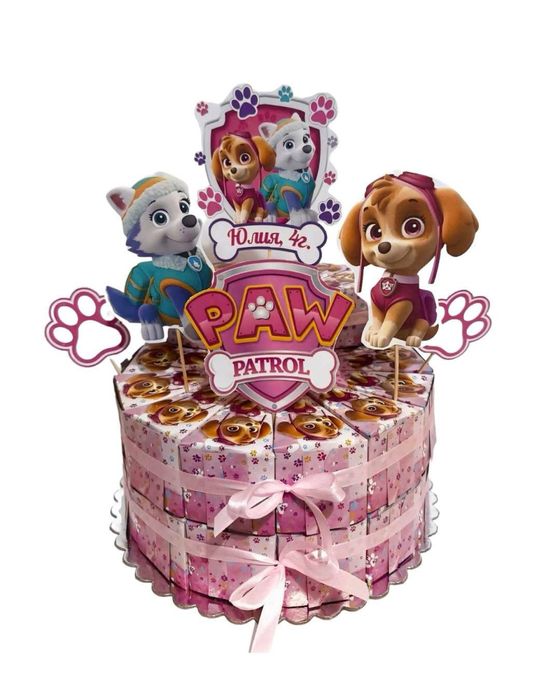 Картонена торта / подаръчета за детски рожден ден