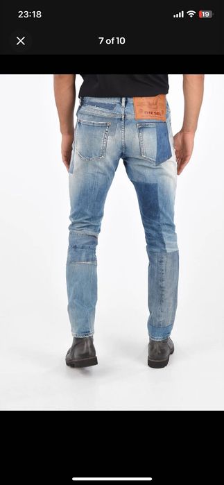 Мъжки дънки DIESEL - D-STRUKT-SY2