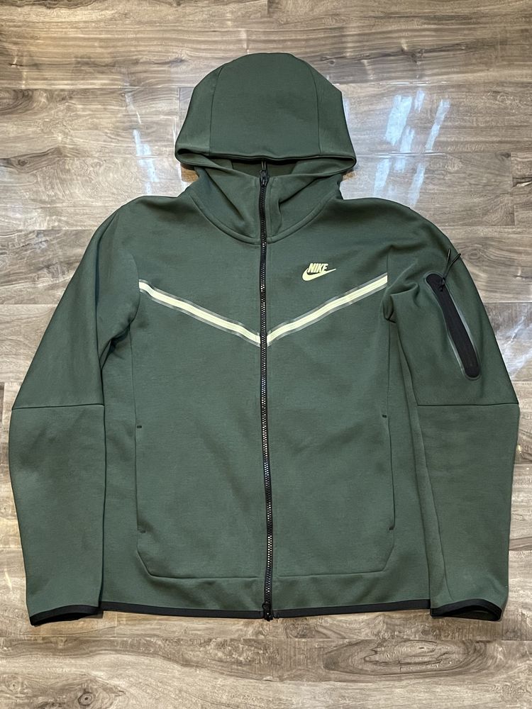 Nike tech fleece verde