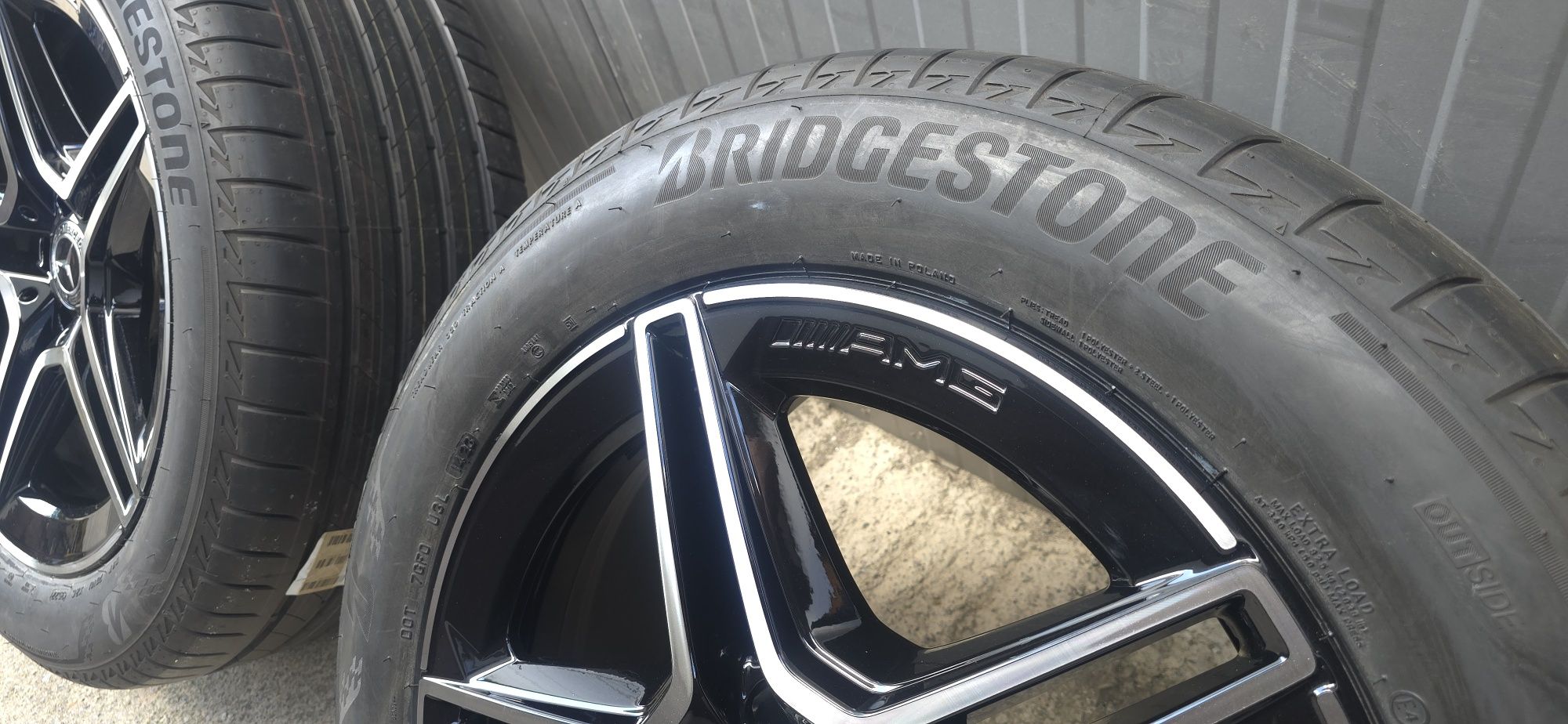 Оригинални AMG джанти 19 с гуми Bridgestone за Mercedes  GLC X253