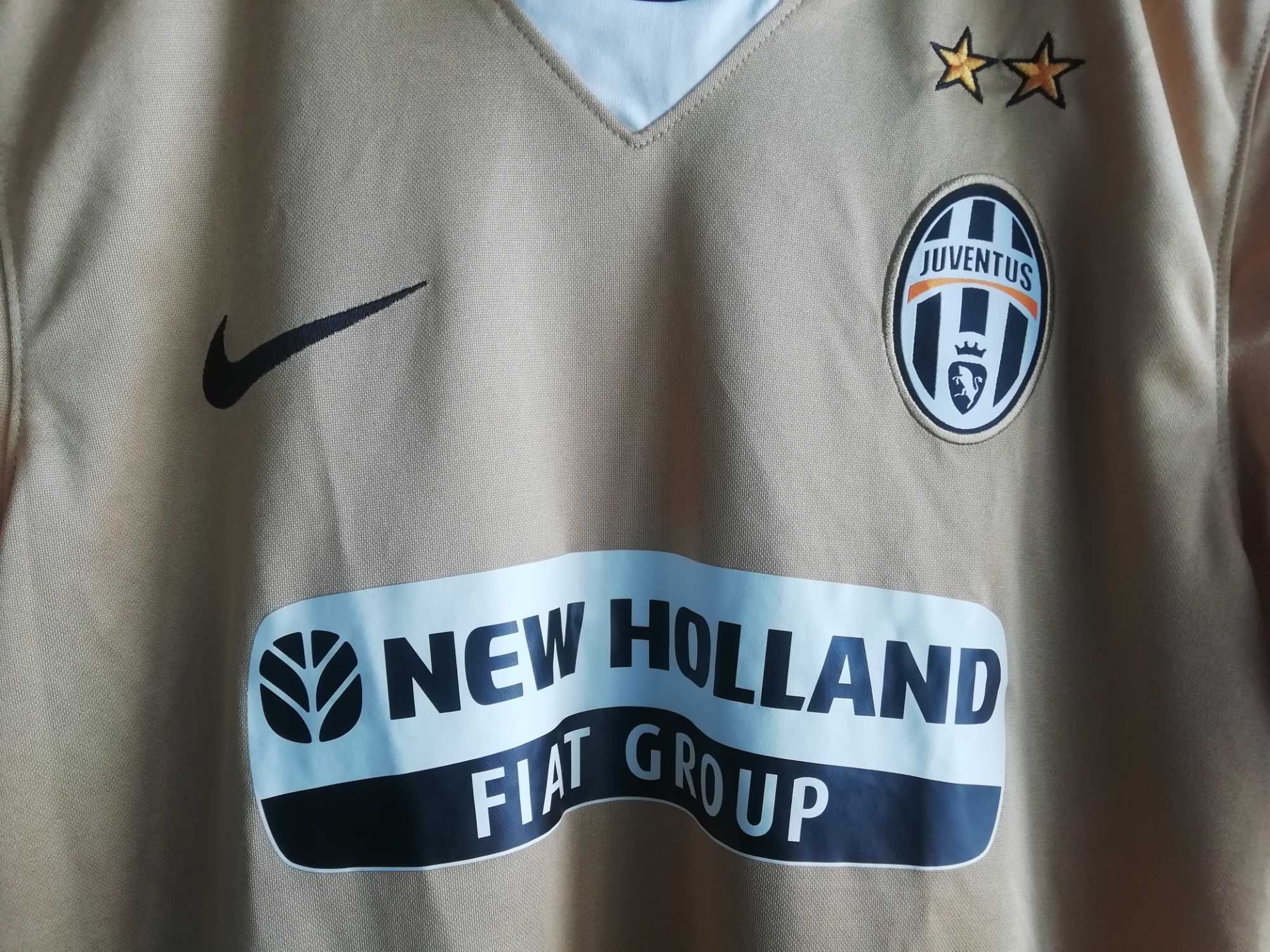 Juventus Nike оригинална златна тениска фланелка 2008/2009 Ювентус М