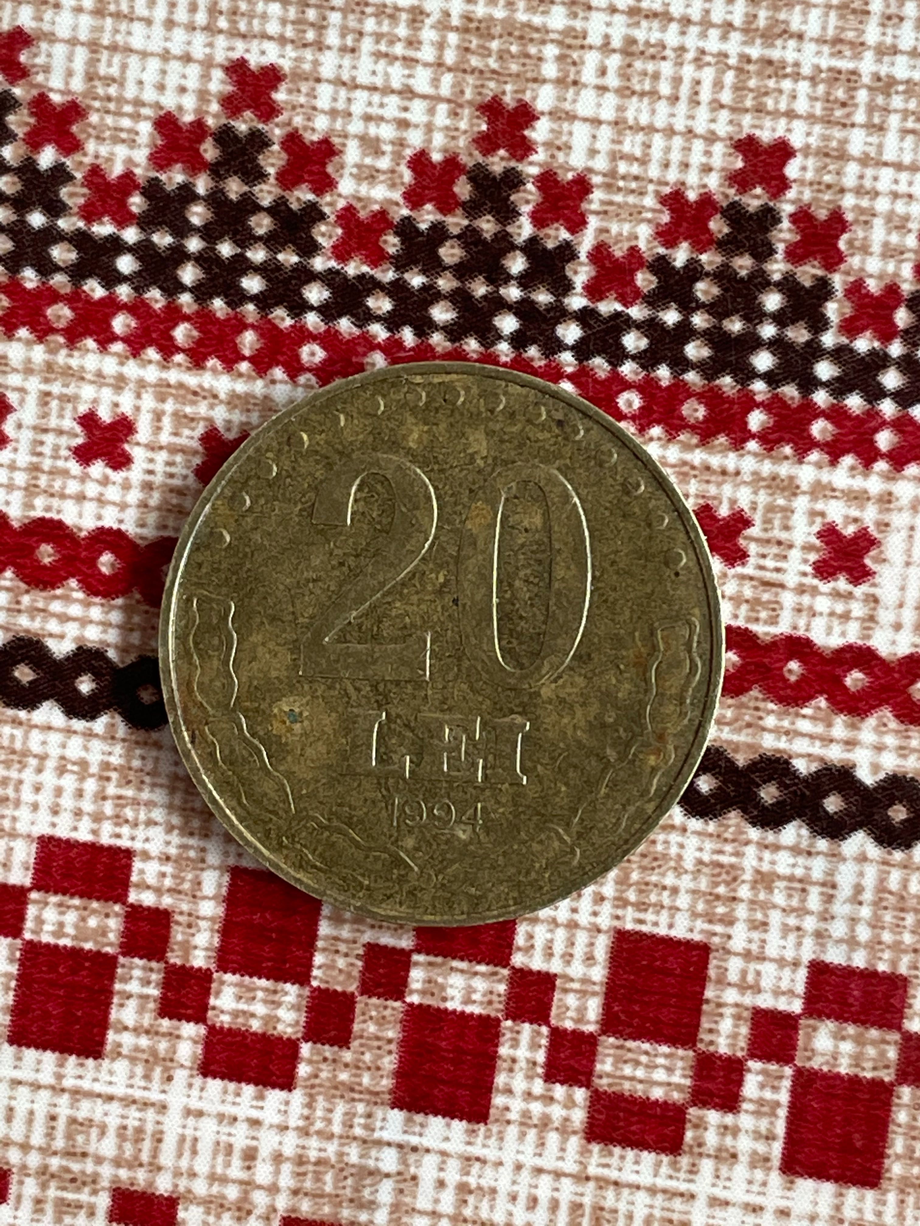 Monedă colecție 20 lei ( 1994 )