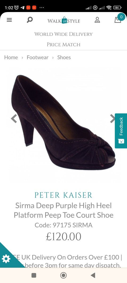 НАМАЛЕНИЕ! Обувки Peter Kaiser #36