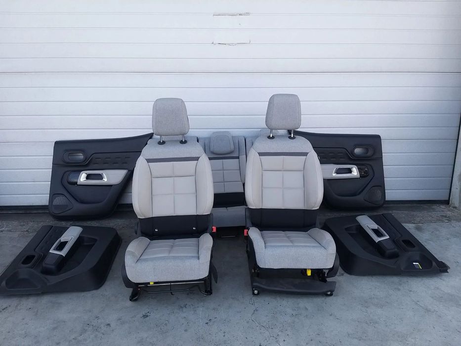 Interior mixt piele textil citroen c5 aircross 2019