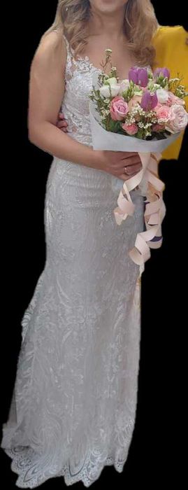 Сватбена булчинска рокля под наем 500 лв