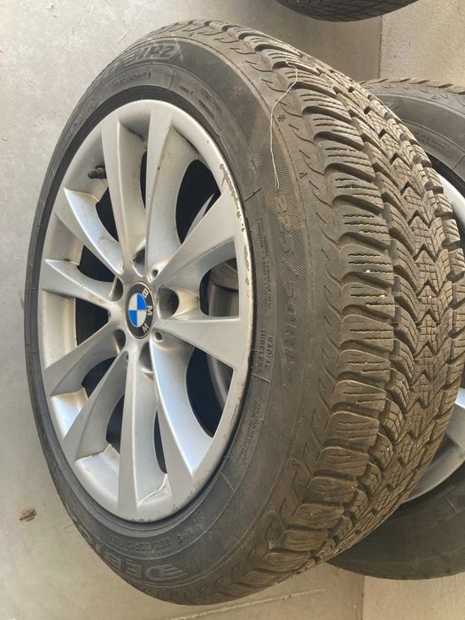 BMW джанти 17 цола, зимни гуми - 2x Good Year и 2x Debica DOT2023/2022