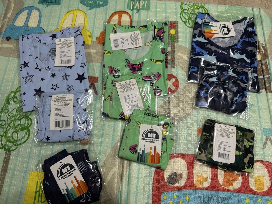 Детская майка плавки хлопок