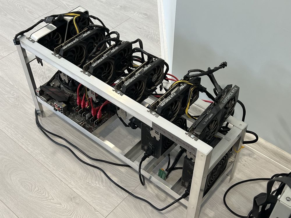 2 x Mining Rigs (3060ti & 3060) // Self host DeepSeek, GPT, Claude AI