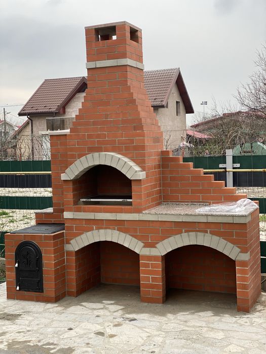 Gratar din caramida / gratar de gradina