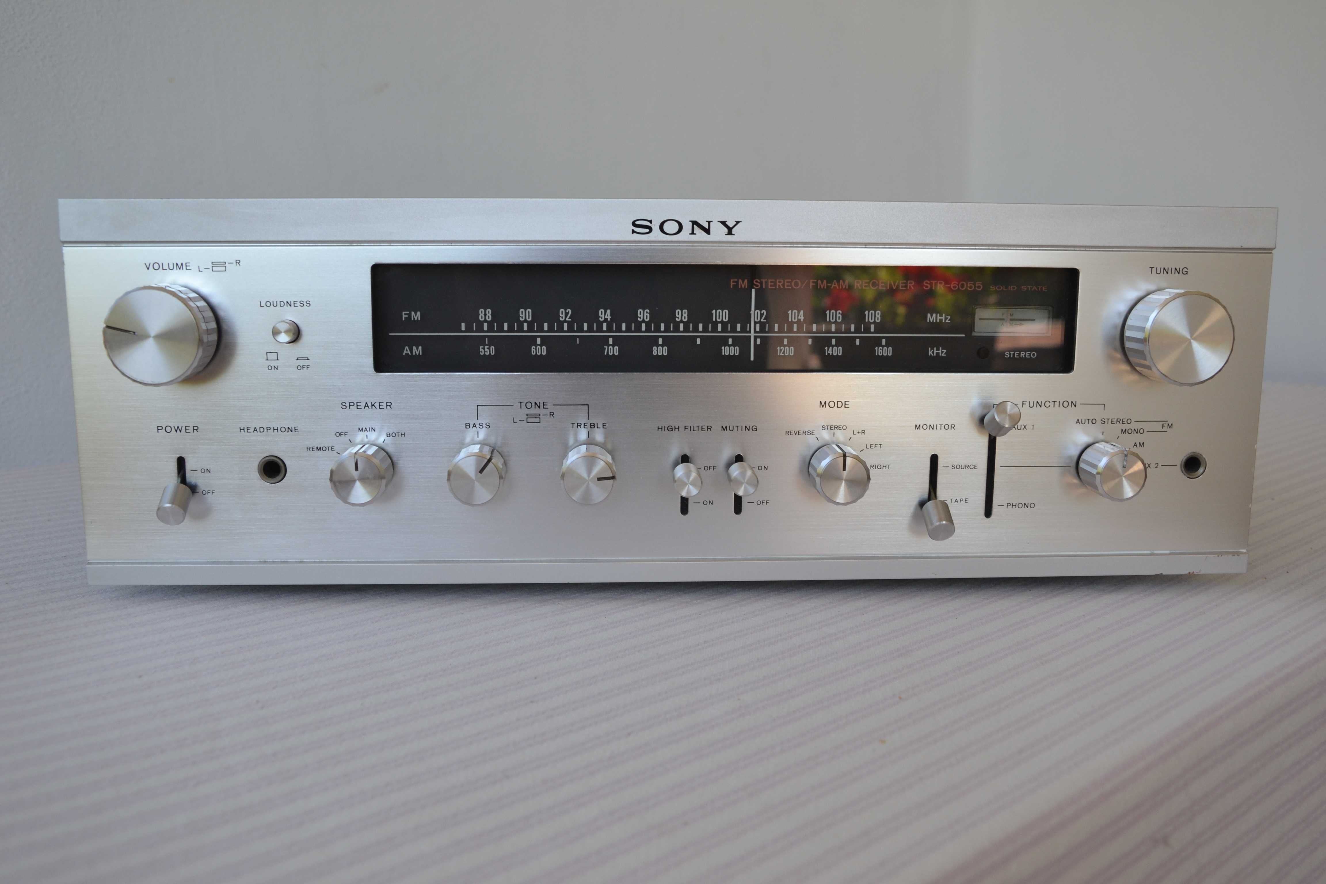 Sony STR-6055 Stereo Receiver