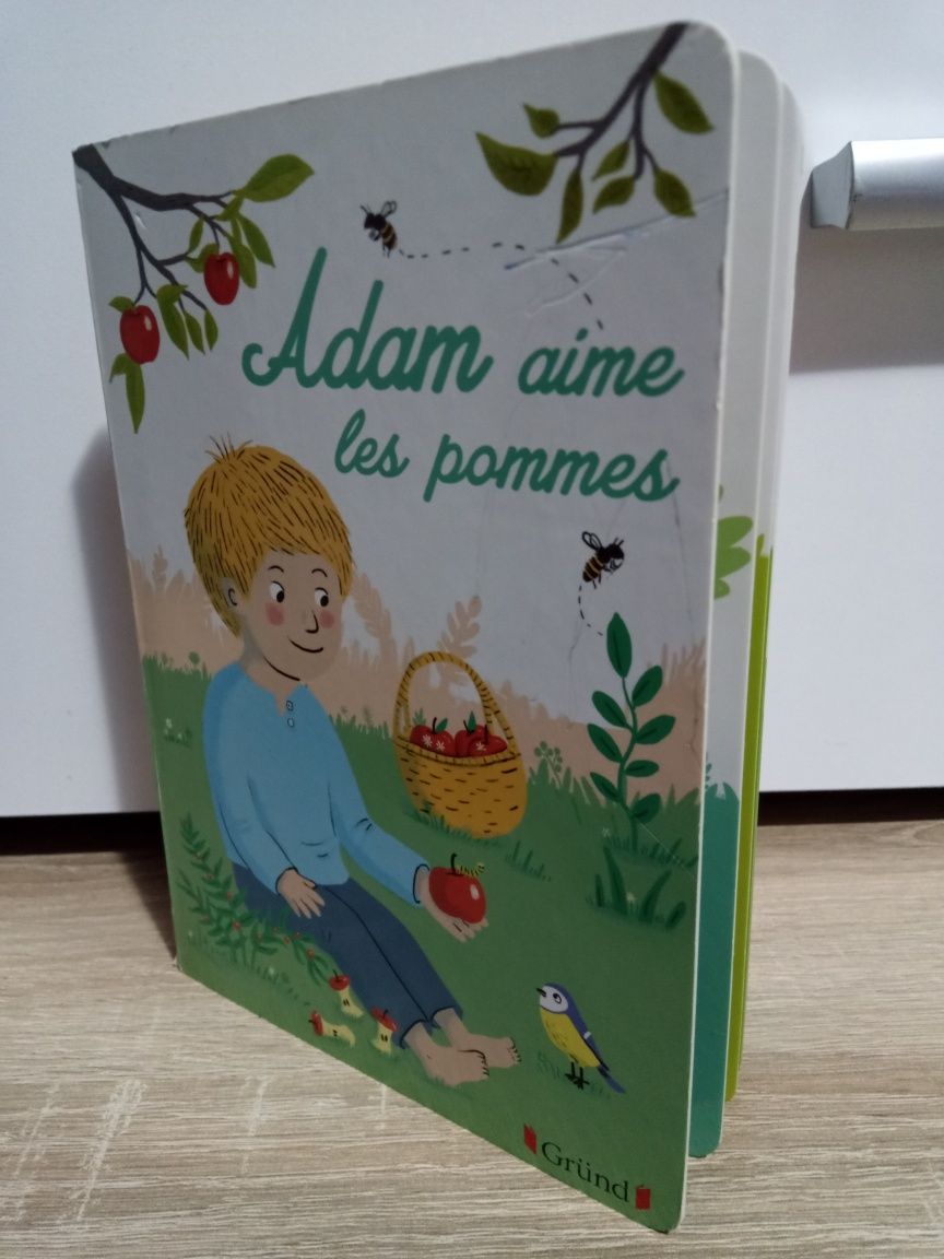 Carte copil "Adam aime les pommes"