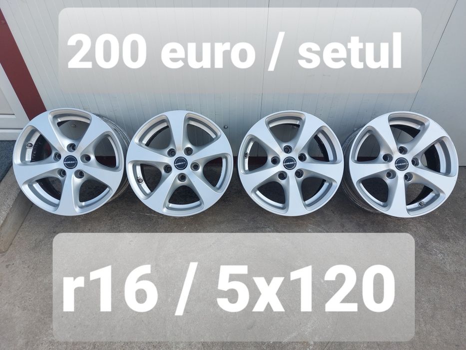 Jante aluminiu r16 / gama BMW / VW TRANSPORTER / 5x120