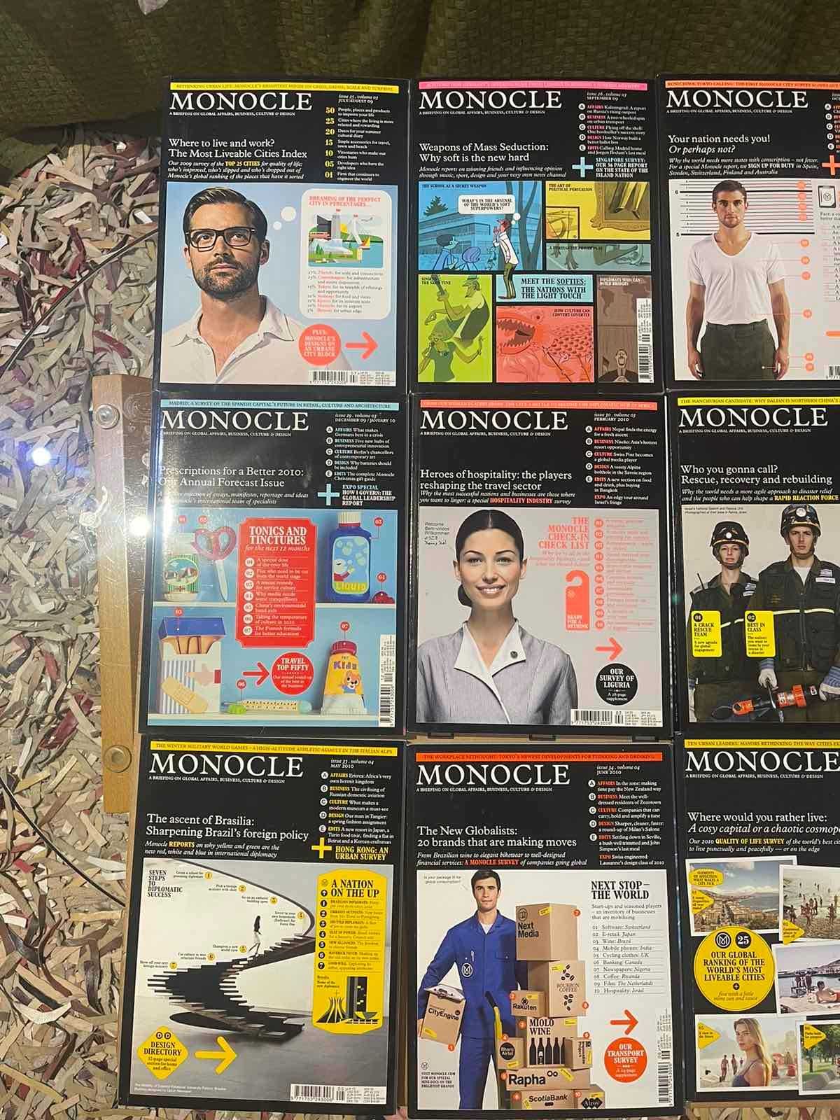 Пълен комплект списания Monocle (1-104) в много добро състояние