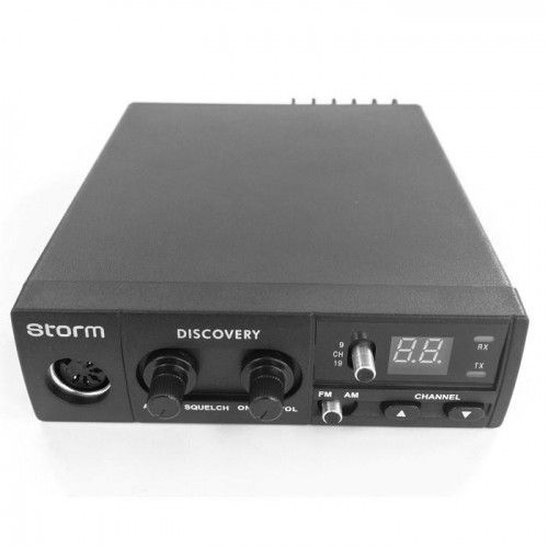 Pachet statie radio CB Storm Discovery 4-20w cu ant.MW ML145 cu magnet