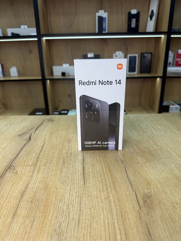 Redmi Note 14 256 Новый black