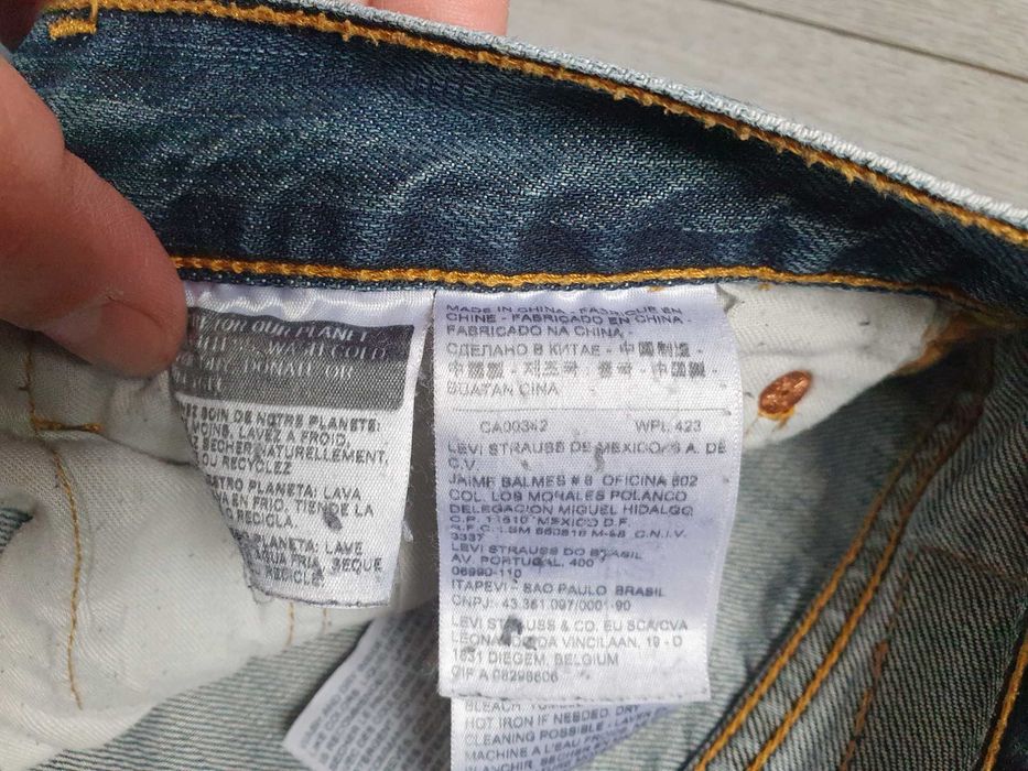 Blugi LEVI'S 501 - Marime W33 L32 (Talie 84 cm)