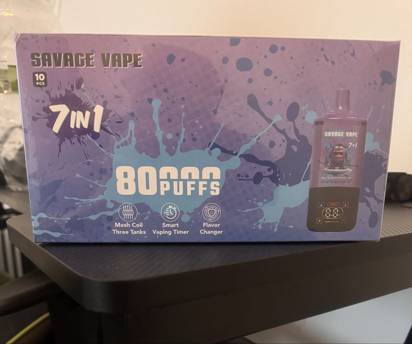 Vape 80.000 7 in 1 pachet x2 buc