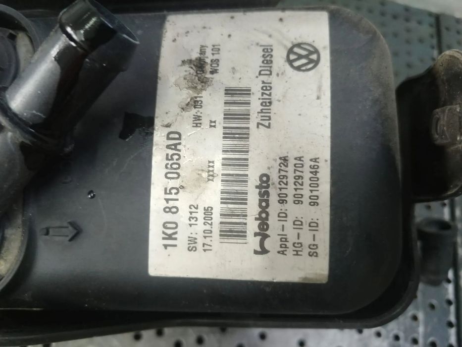 webasto sirocou 1.9 tdi vw touran 1t 1k0815065ad