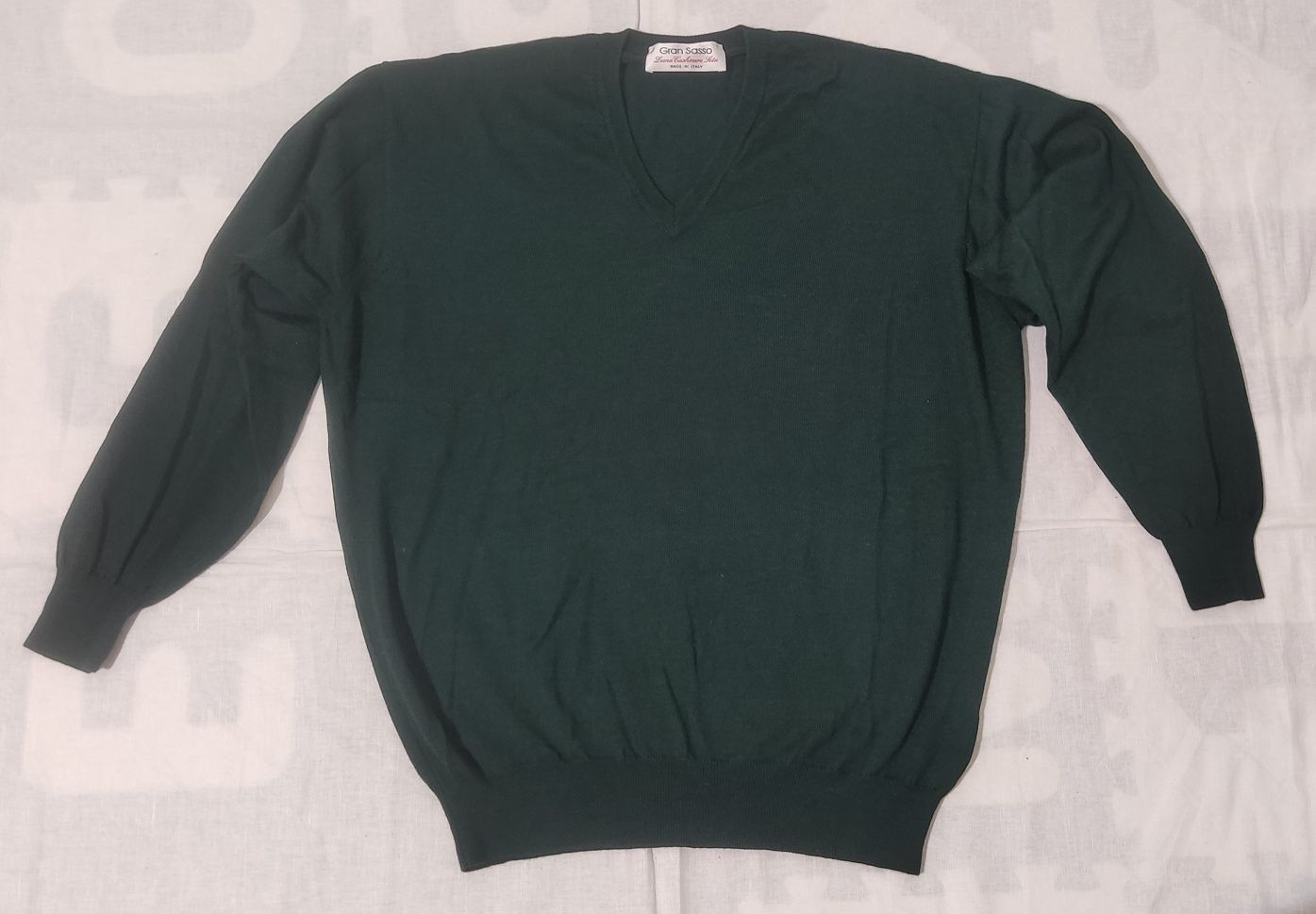 Pulover Gran Sasso Lana Cashmere Seta mărime XL lâna cașmir mătase