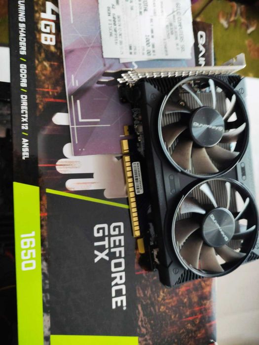 Palit GeForce GTX 1650 GP 4GB GDDR6 128-bit perfecta , ca noua.