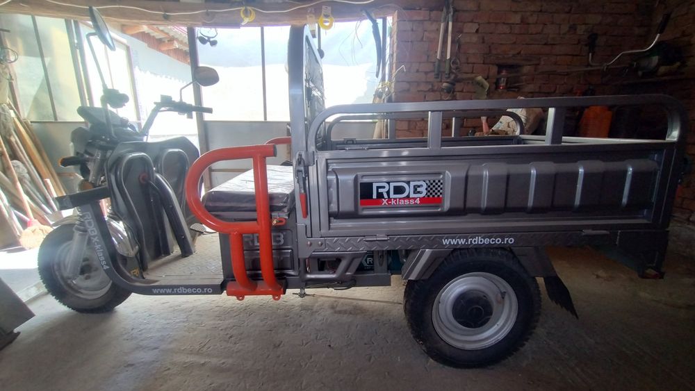 Triciclu electric RBD X-CLASS GRAY