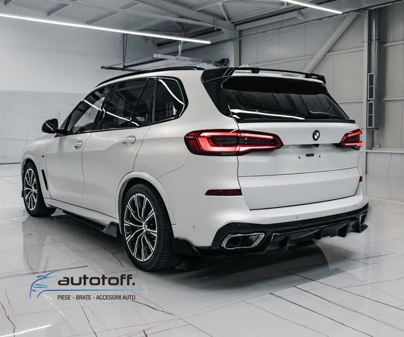 Pachet prelungiri Aero compatibil cu BMW X5 G05 (2018-2022) M-Tech Piano Black Design