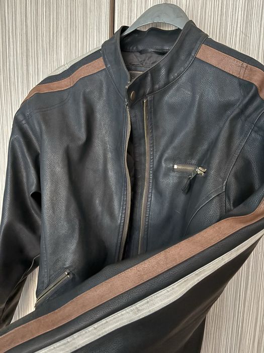 130лв Естествена кожа мъжко яке