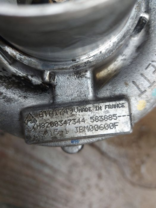 Turbosuflanta Renault 2.0 dci / 150 cp / Euro 4