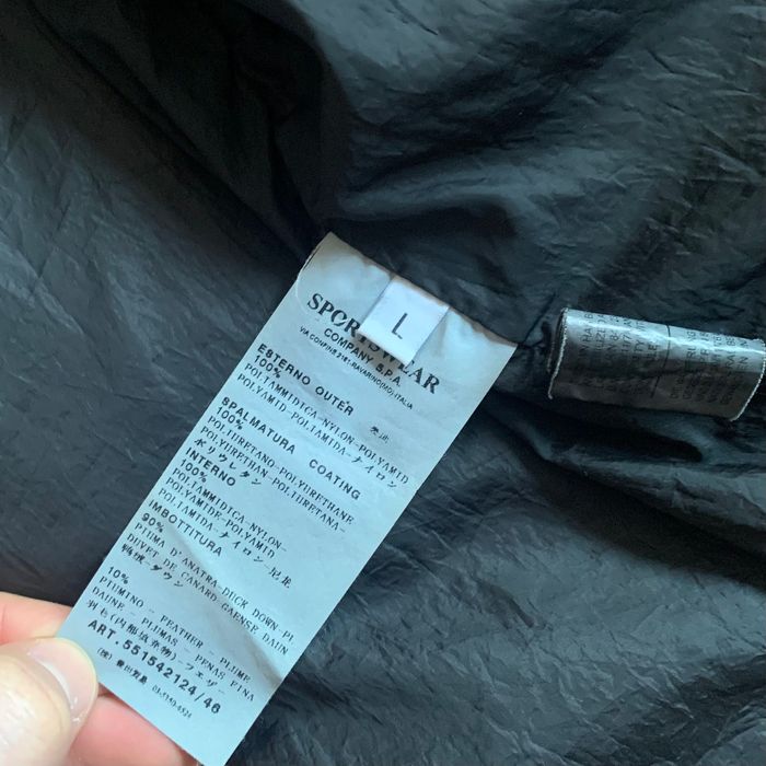 Пухено яке Stone island GARMENT DYED
DOWN_26 GR X SQM_N