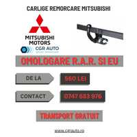 Carlige remorcare Mitsubishi siguranta si calitate premium