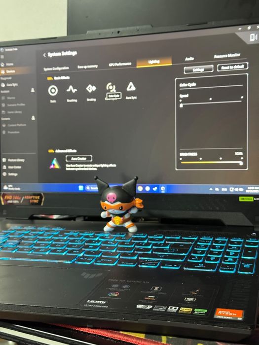 Laptop gaming ASUS A15 ryzen 9 rtx 4070