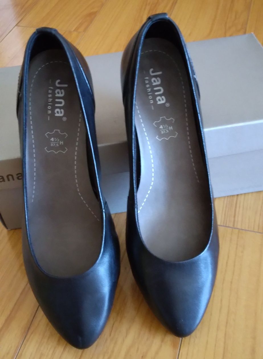 Pantofi dama,măsură 37,5,piele naturala exterior și interior