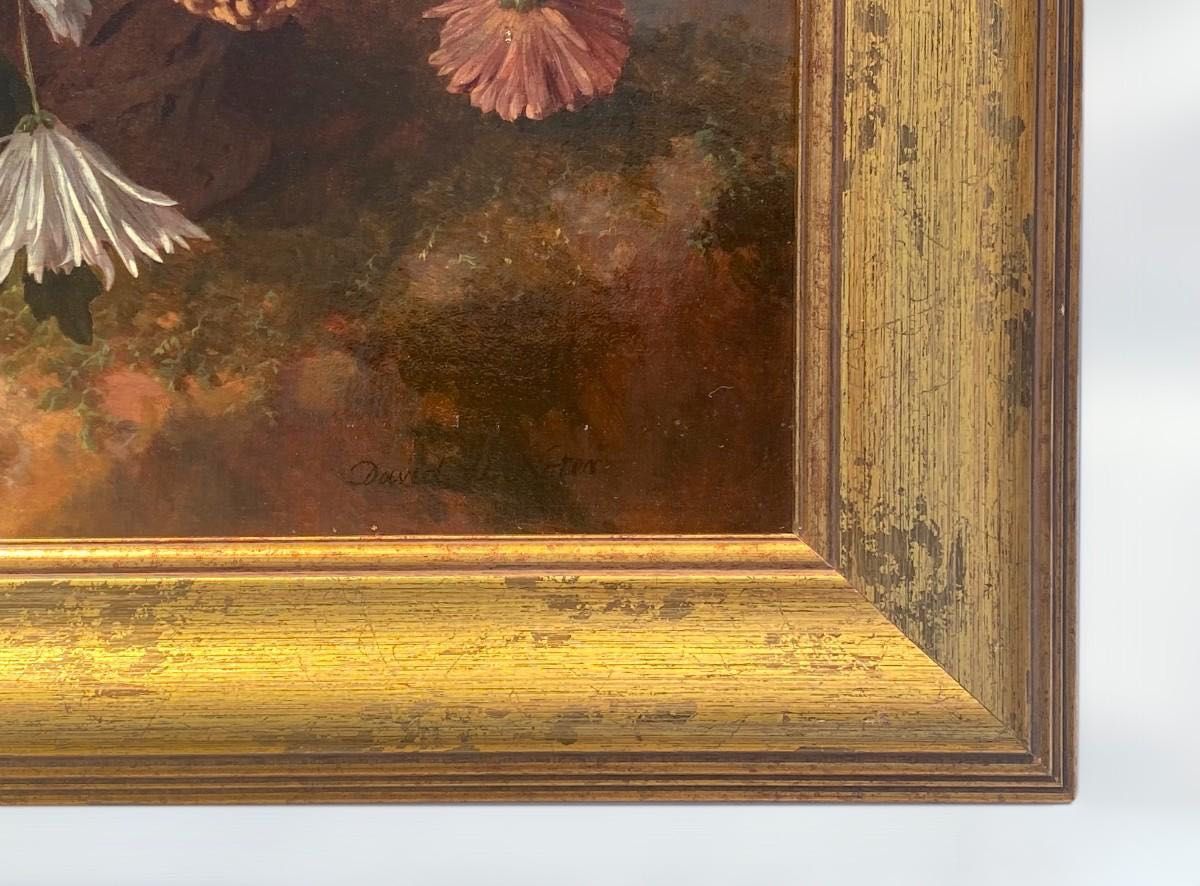 Картина «Натюрморт с цветами» Давид де Нотер 18 век