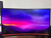 Gaming monitor DELL S2722DGM 27inch 1440p 165hz Curved