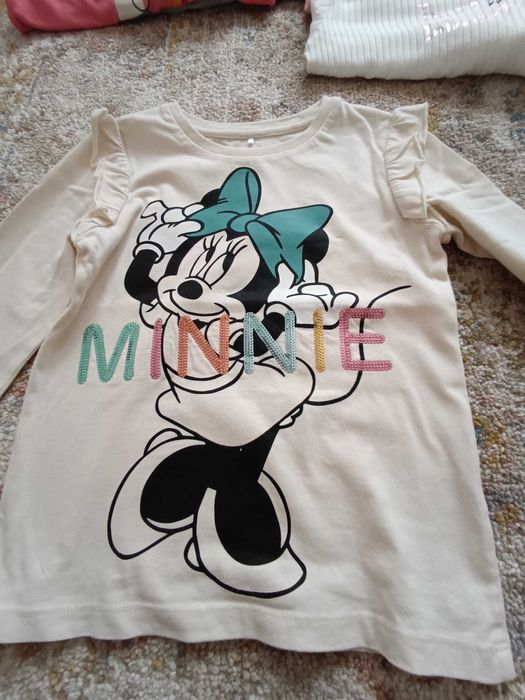 17 броя Памучни блузки за момиче -110 р-р