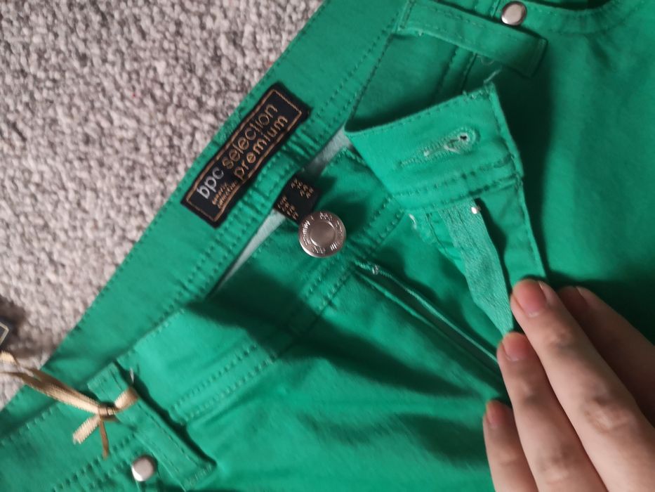 Pantaloni verde jad 42 bonprix