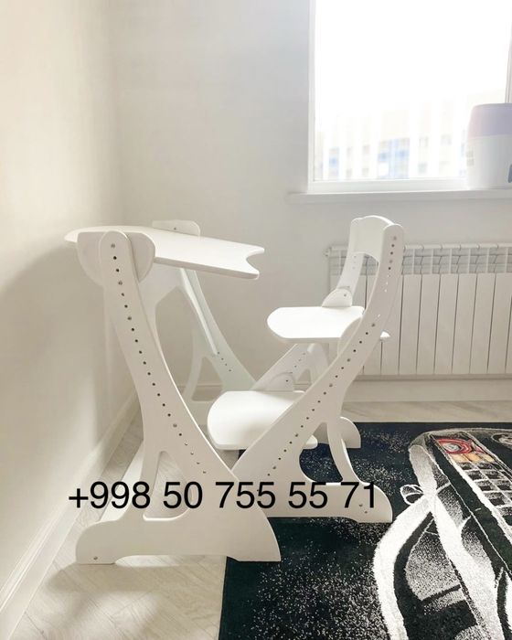 Парта. Растущая парта со стулом. Бесплатная доставка по стране