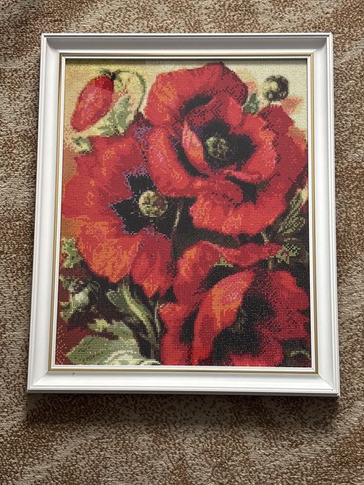 Goblen cu diamante realizat manual