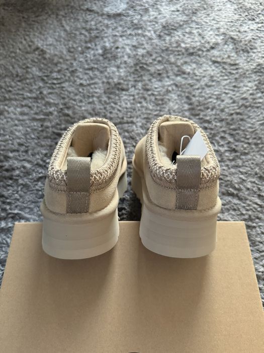 UGG Tasman Platform Slippers Cream