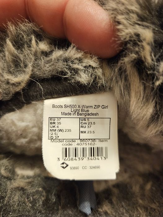 Cizme iarna decatlon 37