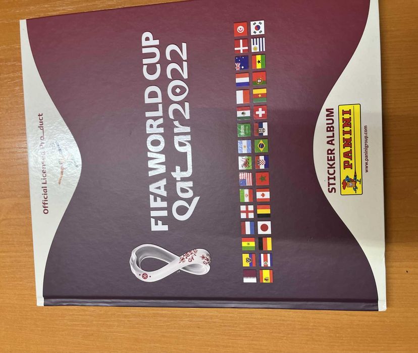 Album complet Qatar World Cup coperti cartonate