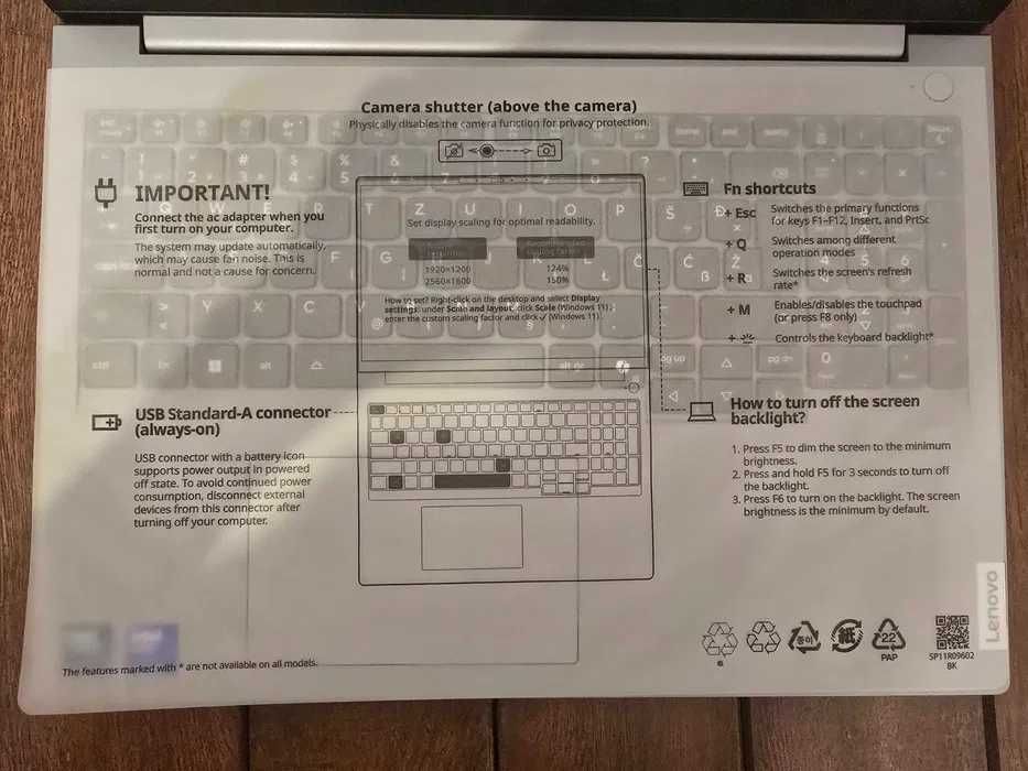 ThinkBook 16 GEN 8 | Ultra 7 255H / Arc 140T / 32GB DDR5 / 1 TB SSD