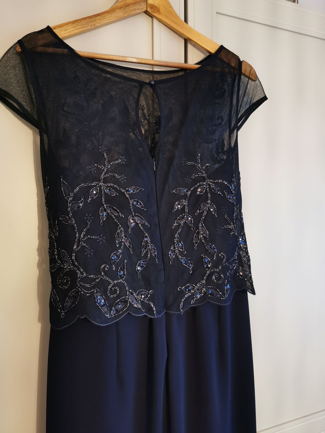 Rochie de seara, de ocazie bleumarin, mărime L