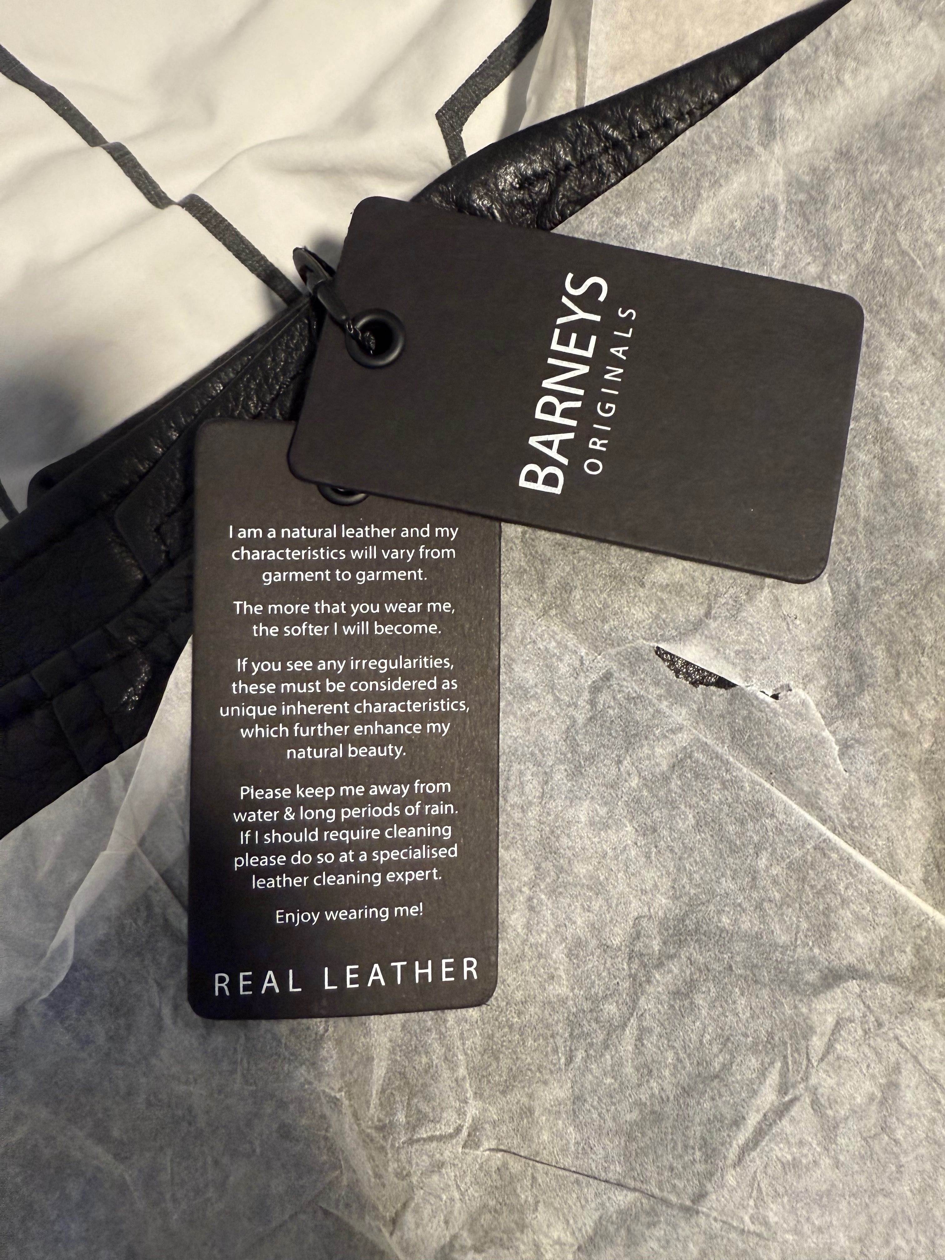 Дамско яке естествена кожа Barneys Original