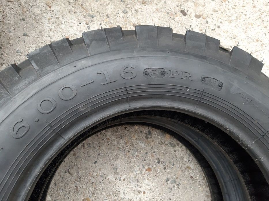 Anvelope noi agricole 6.00-16 8PR OZKA Cauciucuri de tractor fata